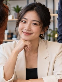 Bora, founder of jaxmory, reviewing souvenir samples