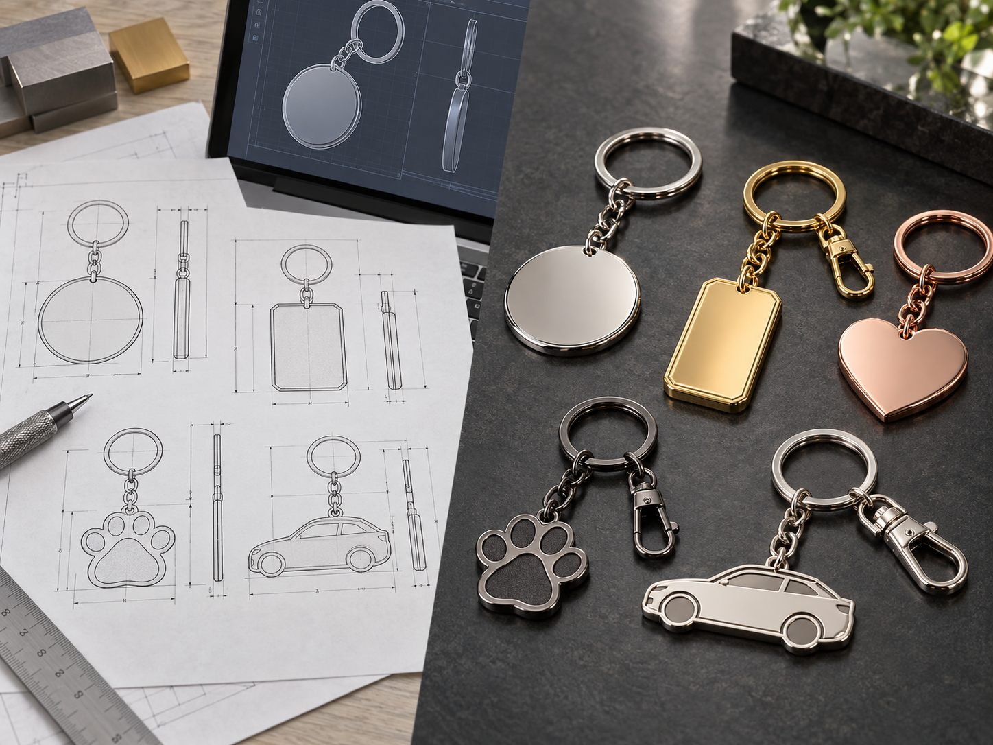 Keychains OEM sample development