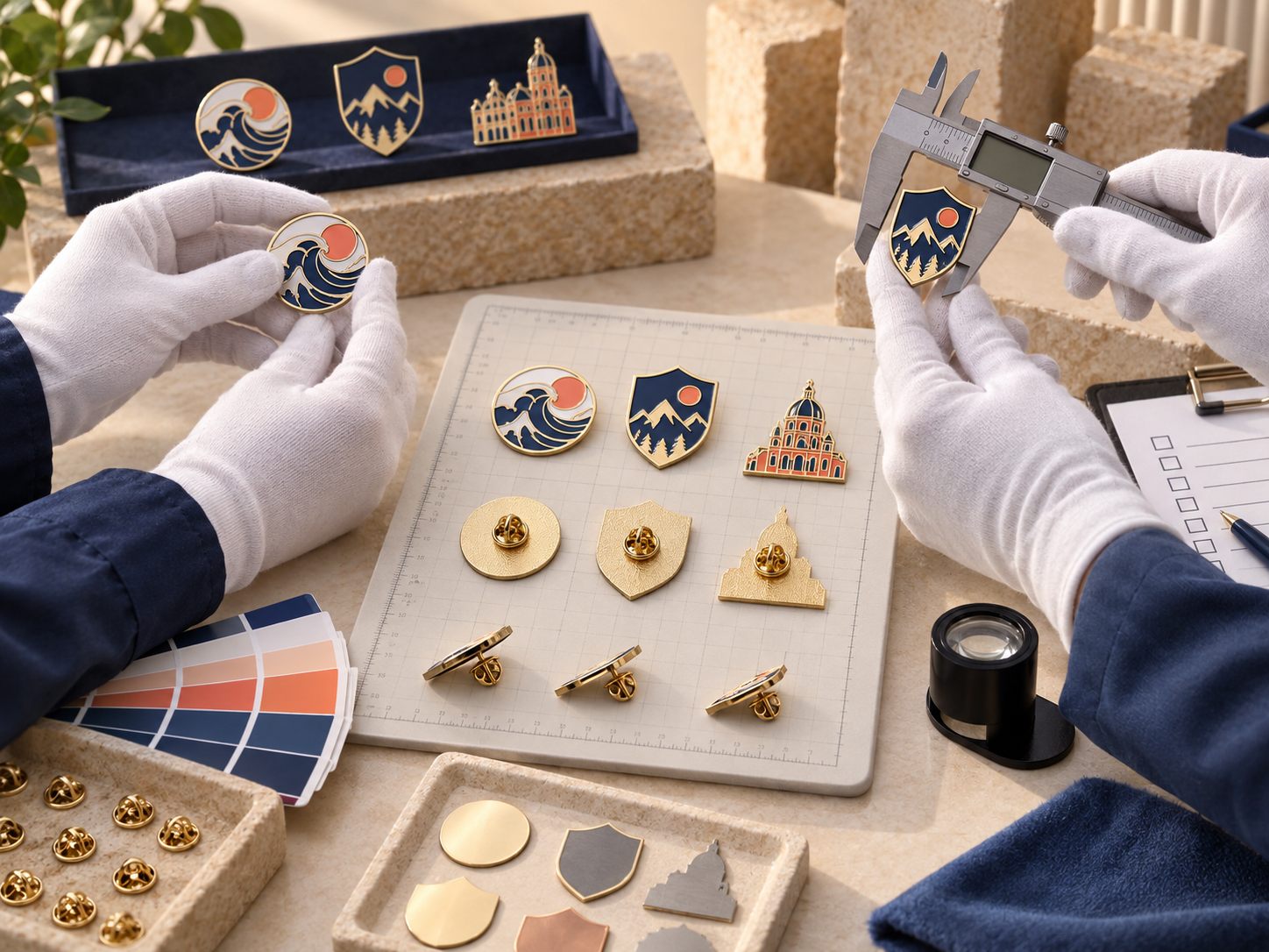 Pins quality inspection