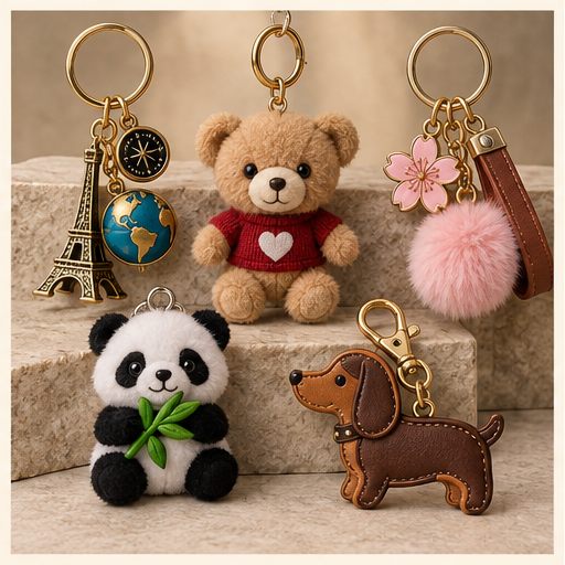 Custom metal souvenir keychains